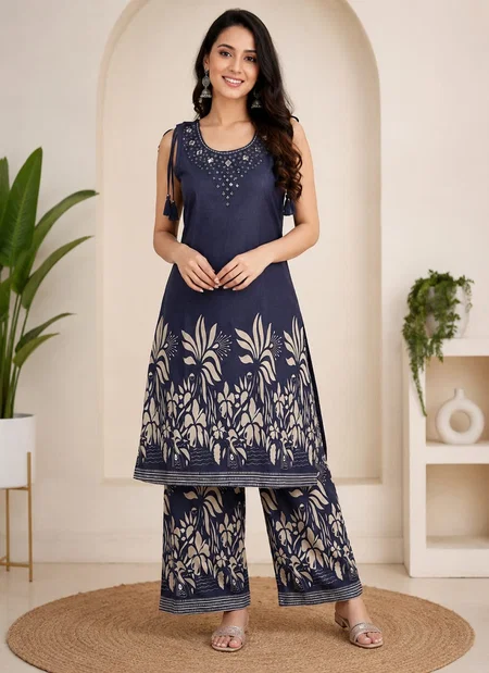 Ff Cotton Flex Speghetti Kurti With Bottom Collections